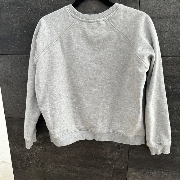 Sezane La Chamade Gray Sweatshirt Size M - Picture 10 of 10